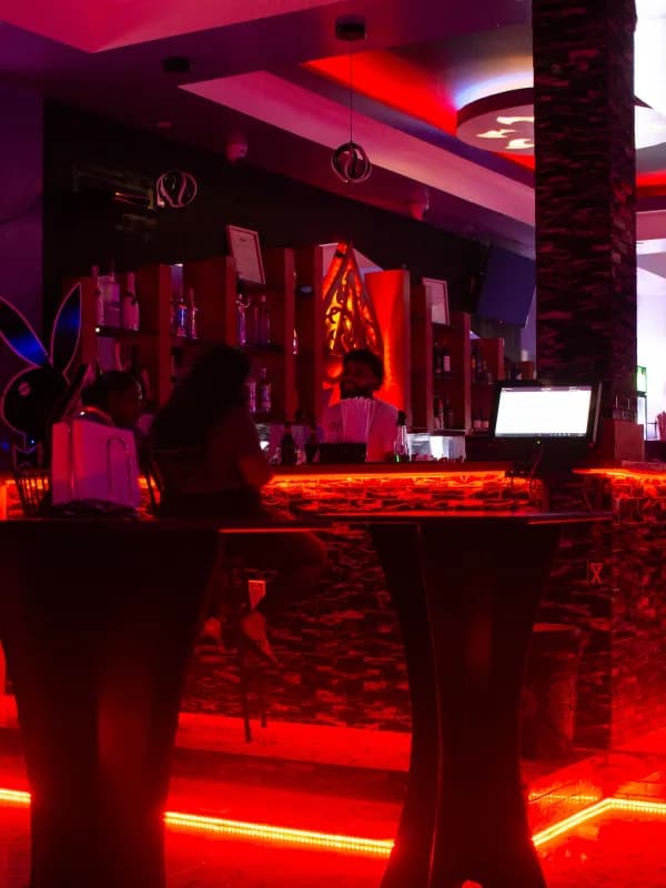 Crowd and live performance at Ace Club, photographed by BizAssist